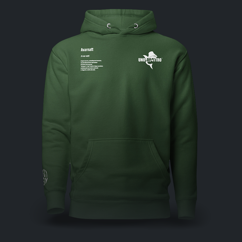 AVARNATT Felpa con cappuccio unisex (3 varianti)