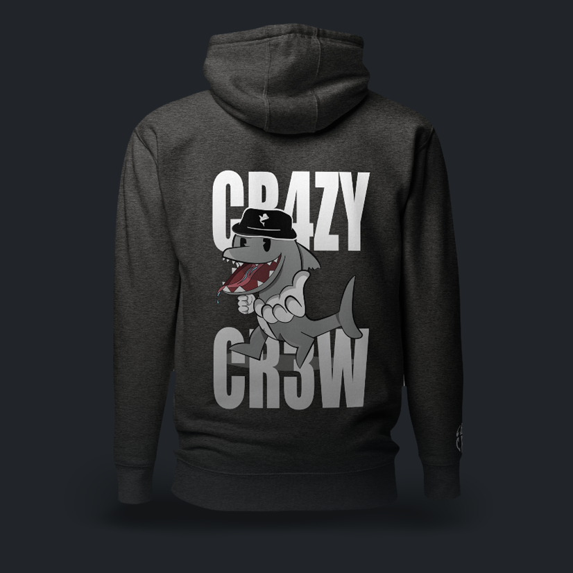 CR4ZY CR3W Felpa con cappuccio (4 varianti)