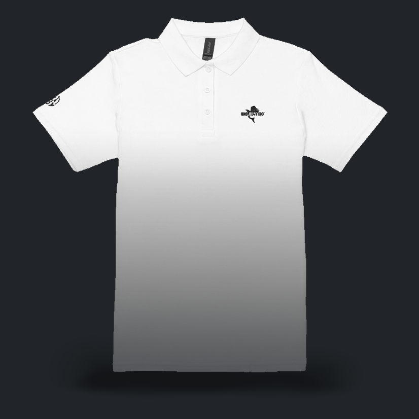 LOGO RICAMO UNO.QU4TTRO Polo pique donna
