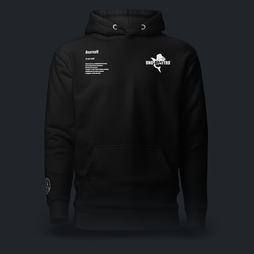 AVARNATT Felpa con cappuccio unisex (3 varianti)