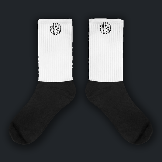 STR33TSOCKS LOGO blk/wht