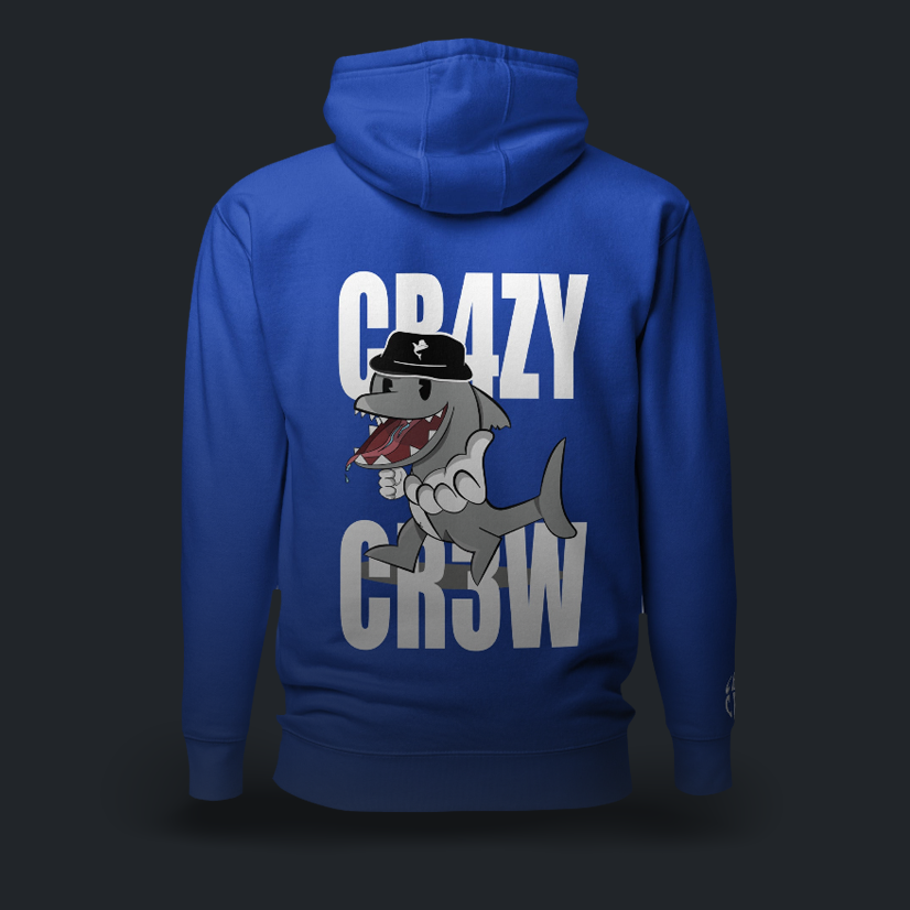CR4ZY CR3W Felpa con cappuccio (4 varianti)