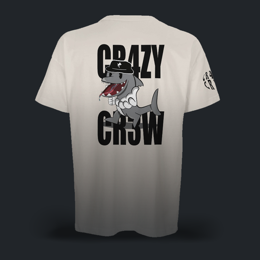 CR4ZY CR3W t-shirt oversize