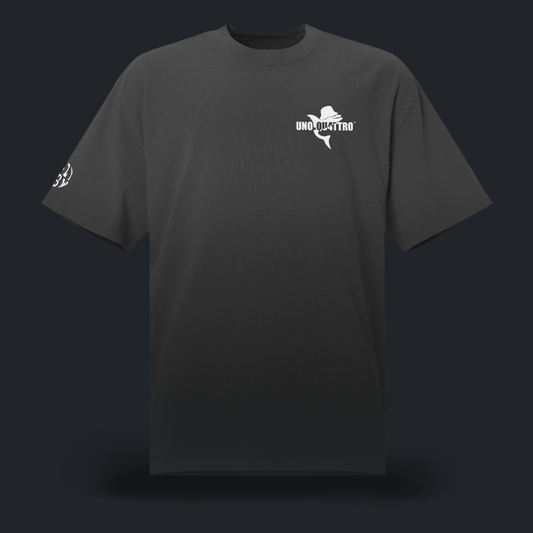 N0TH1NG CH4NGES oversize faded t-shirt blk