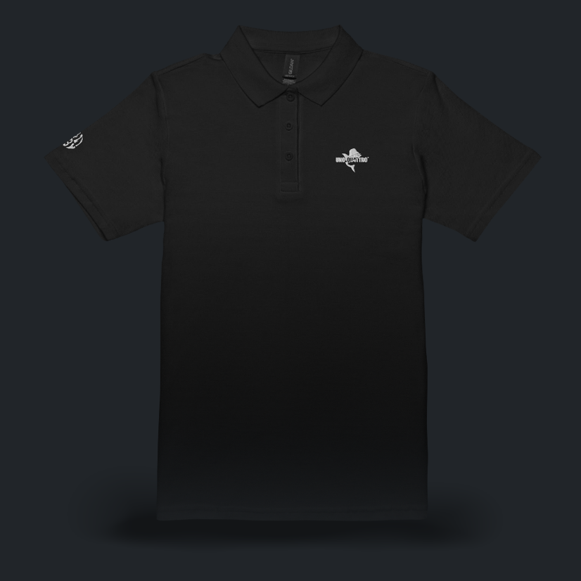LOGO RICAMO UNO.QU4TTRO Polo donna