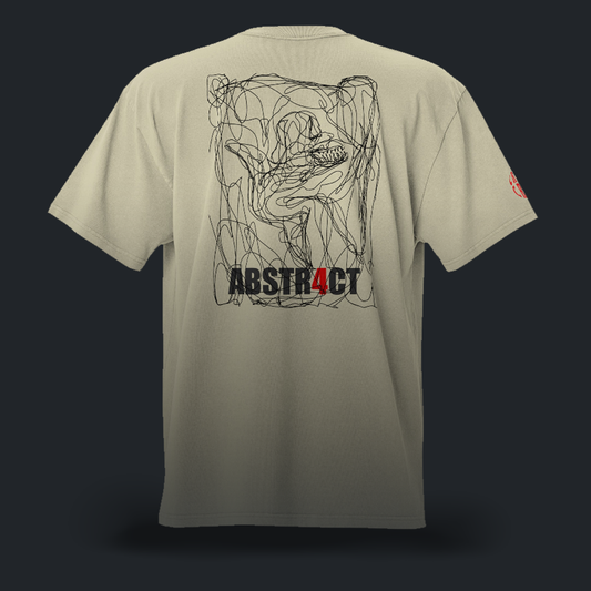 ABSTR4CT oversize faded t-shirt